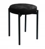 00-00079843 Табурет M DikLine, M18 черный, ножки черные арт.00-00079843