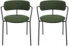 RF 0862P Комплект из 2-х стульев Ant букле зелёный Bradex Home арт.RF 0862P