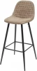 UDC5122PK01 Барный стул M-City LION BAR PK-01 серо-коричневый, ткань микрофибра PK-01