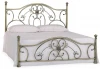9064 Кровать металлическая ELIZABETH 160*200 см (Queen bed), Античная медь (Antique Brass) Tetchair 9064