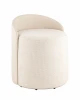 УТ000042300 Пуф Тея спинка иск.кожа, сиденье шенилл бежевый Stool Group УТ000042300