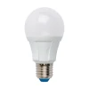 LED-A60 12W/NW/E27/FR PLP01WH картон Лампочка светодиодная шар белая E27 12W 4000K Uniel LED-A60 12W/NW/E27/FR PLP01WH