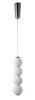 DESI SP4 CHROME/WHITE Подвесной светильник Crystal Lux DESI SP4 CHROME/WHITE