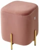 628M04402 Пуф для гостиной ARES BLUVEL-52 PINK / GOLD