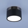 DLR029 10W 4200K черный матовый/черный хром Накладной точечный светильник Elektrostandard DLR029 10W 4200K черный матовый/черный хром (LED, 220V)