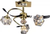 09 1713 0313 03 gold + black chrome Потолочная люстра N-Light 91713 09 1713 0313 03 gold + black chrome
