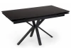 622892 Кухонный стол Notta Старлайт 140 (200) х 80 shakespeare black / черный