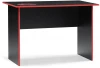 474253 Письменный стол Woodville Эрмтрауд черный / красный 474253
