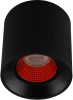 DK3090-BK+RD Накладной точечный светильник Denkirs DK3040 DK3090-BK+RD