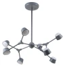 MADRID SP8 GRAY Потолочная люстра Crystal Lux MADRID SP8 GRAY