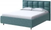 2014882 PROxSON Кровать Chessy без основания (Ткань: Велюр Gratta 5 Морская лагуна) 90x190