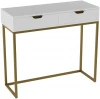 9904772101 Консоль Калифорния Дрим К01 Ясень браш белый/Золото от фабрики Калифорния