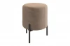 171480.2763 Пуф Одри Mebelson (Металл,Велюр/Латте) арт.171480,2763