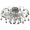 A8127/8+8 chrome + white crystal Потолочная люстра N-Light A8127 A8127/8+8 chrome + white crystal