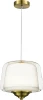 SL6127.303.01 Подвесной светильник ST Luce Pandora SL6127.303.01 Латунь/Белый, Прозрачный LED 1*18W 3000K