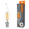 WF-CT35-9W4KE14 Светодиодная лампа FILAMENT 9Вт 4000K Е14 Wolta WF-CT35-9W4KE14