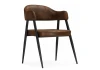15923 Обеденный стул Woodville Twin brown / black