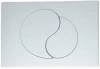 UNI20M0I77 Кнопка смыва IDDIS Unifix UNI20M0I77