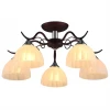 MD.3047-5-S WENGE Потолочная люстра Imex MD.3047-5-S WENGE