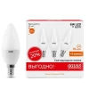 33116T Лампочка светодиодная E14 6W Gauss Elementary Candle 33116T