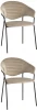 УТ000037746 Стул Stool Group Алексис велюр капучино 2 шт арт.УТ000037746