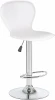 2640-LM ELISA,  цвет сиденья белый, цвет основания хром Стул барный ELISA (белый)