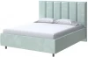 2016252 PROxSON Кровать Routa без основания (Ткань: Велюр Casa Мятный) 180x190