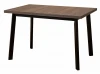 RF 0014 Стол Next раскладной 120-160x80x76,5см, Венге винтаж, чёрный Bradex Home RF 0014