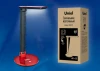 TLD-512 Red/LED/550Lm/4500K/Dimer Офисная настольная лампа Uniel TLD-512 Red/LED/550Lm/4500K/Dimer