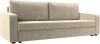 118048 Диван прямой Лига-009 (Бежевый/Микровельвет) Лига Диванов арт.118048