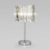 01147/1 хром Настольная лампа Bogate's Cella 01147/1 хром (220V, хрусталь, выключатель, круглые)