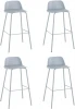 УТ000038330 Стул барный Mist серо-голубой 4 шт Stool Group (арт.УТ000038330)