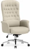 15823 Компьютерное кресло Woodville Oxford ivory арт.15823