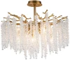 2167/05/08C Потолочная люстра хрустальная на штанге Stilfort Eiva 2167/05/08C