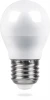 25404 Лампочка светодиодная E27 5 Вт 420 lm 2700K теплое белое свечение Feron 25404
