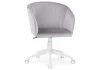 464215 Компьютерное кресло Woodville Тибо confetti silver серый / белый 464215