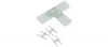 a035329 Переходник Elektrostandard коннекторы для светодиодной ленты 220V Connector 5050 T