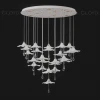 11491 Потолочная люстра с цветами Cloyd Shangrila 11491