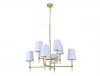 4378/C mat.gold Подвесная люстра Newport Chelsy 4378/C mat.gold