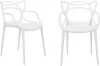 FR 0215P Комплект из 2-х стульев Bradex Home Masters белый (FR 0215P)