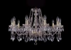 1413/10/300 G Подвесная люстра Bohemia 1413 1413/10/300/G (220V, хрусталь, на цепи, подсвечник, свеча)