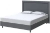 2032037 PROxSON Кровать London Boxspring Standart (Ткань: Рогожка Savana Grey (серый)) 200x200