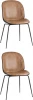УТ000037558 Стул Beetle PU бежевый 2 шт Stool Group (арт.УТ000037558)