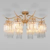 10119/8 золото Потолочная люстра Eurosvet Sevilia 10119/8 золото/прозрачный хрусталь Strotskis