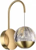 5101/5WL Бра Odeon Light Sono 5101/5WL под латунь/прозрачный/акрил LED 5W 4000K (220V, шар)