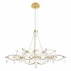 10590/1000 Gold Asfour Подвесная люстра светодиодная Loft It Mira 10590/1000 Gold Asfour