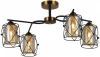 MD.1023-4-S-BK+GBR Потолочная люстра на штанге Imex MD.1023-4-S-BK+GBR