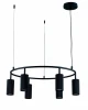 V11601-6P Подвесная люстра кольцо Moderli Cora V11601-6P (220V, на тросе, кольцо)