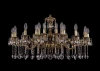 1703/24/225+125/A/GB Подвесная люстра Bohemia 1703 1703/24/225+125/A/GB