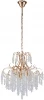 2108/5P Подвесная люстра Escada Favero 2108/5P 5х40Вт E14, металл/хрусталь, золото/прозрачный (220V, на цепи)